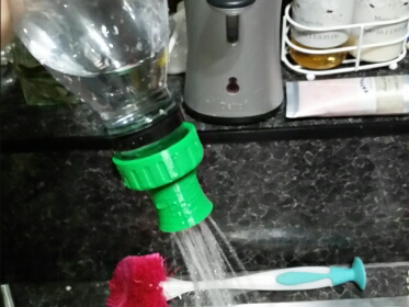 Bottle top plant waterer