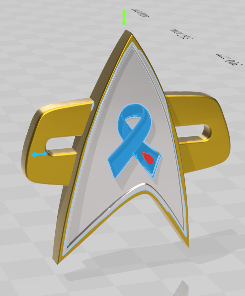 Star Trek combadge #insulin4All Starfleet Division