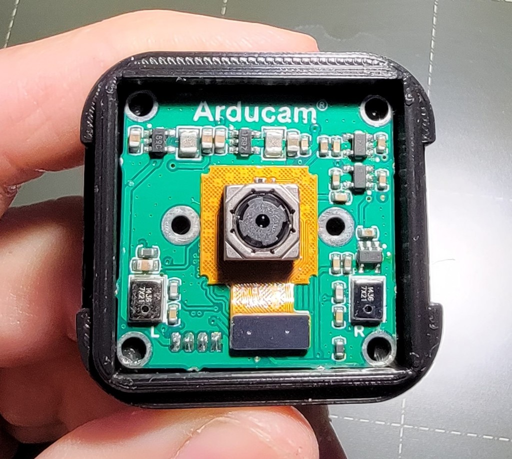 Arducam 4K 8MP IMX219 Autofocus USB back for Articulating Raspberry Pi Camera Mount for Prusa MK3 and MK2