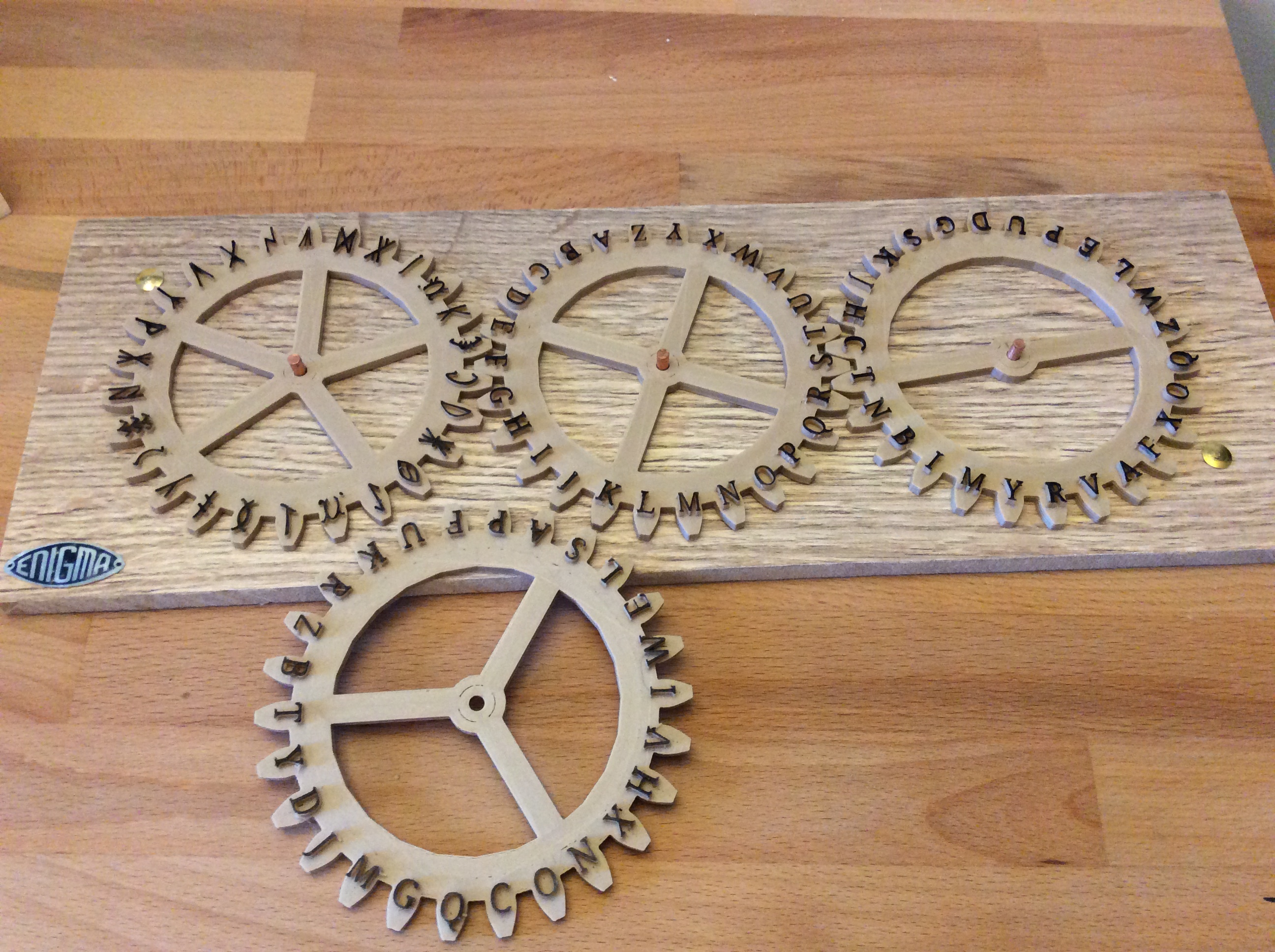 Enigma wheels