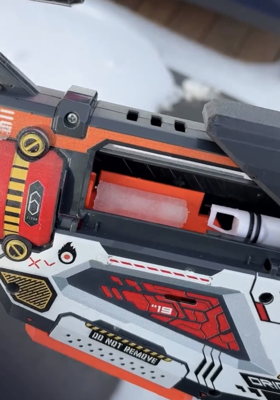 Nerf Dart Mold for Snow