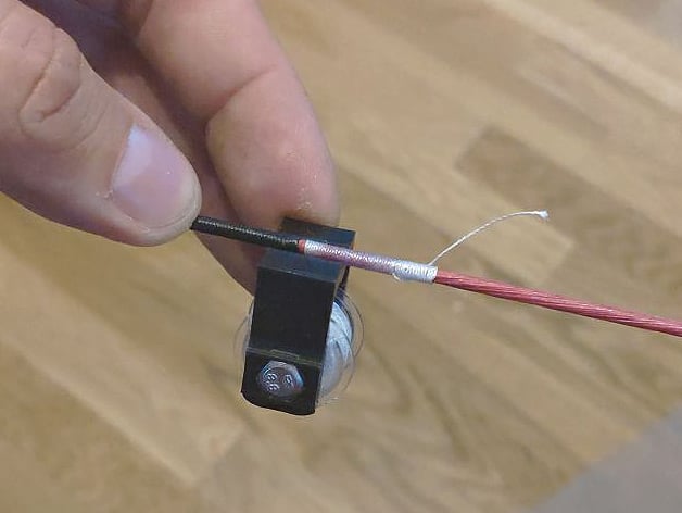 Mini serving jig for bow string