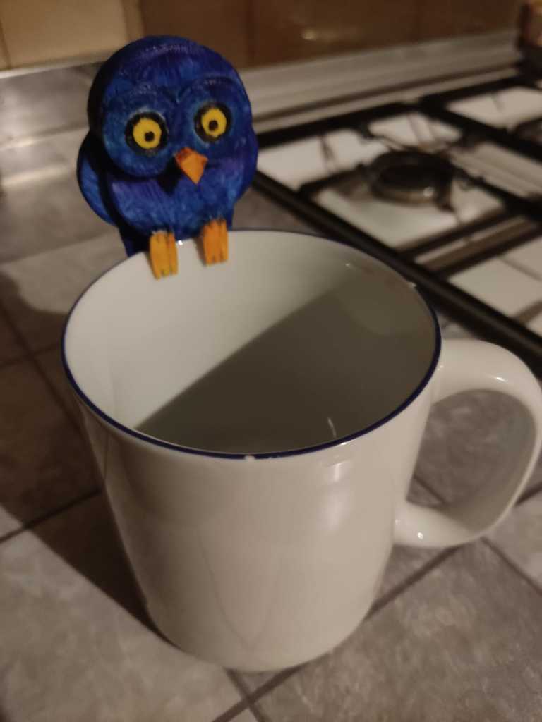 Owl Teabag Holder