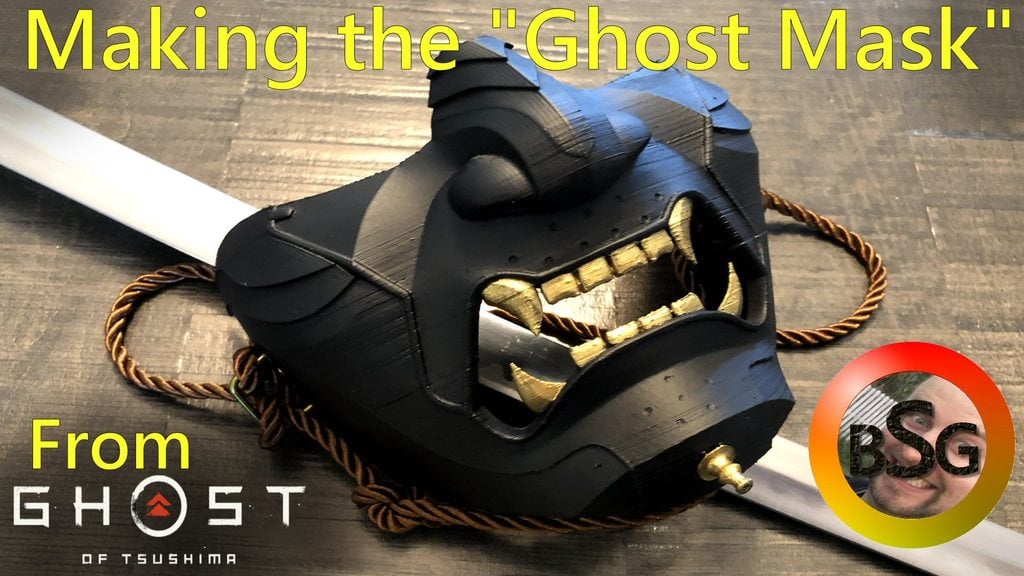 "Ghost Mask" from Ghost of Tsushima
