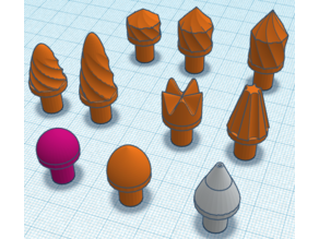 Custom Nerf Dart Tips 3D model