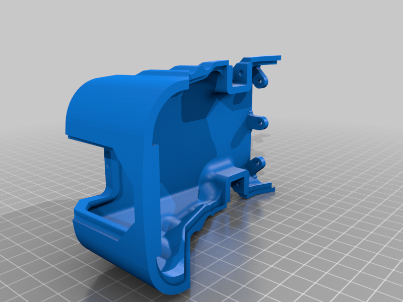 Split Filament Spool Dry Container Base with m2.5 brackets