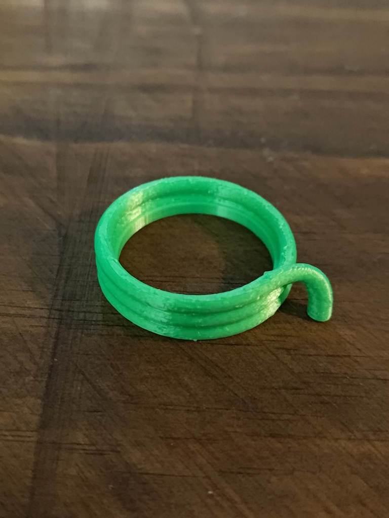 Tabletop Coiled Condition Ring