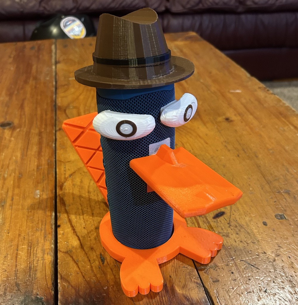 Perry the Platypus Speaker Attachments