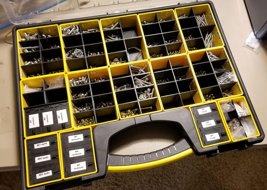 Stanley 014725R organizer bin dividers (with STEP files)