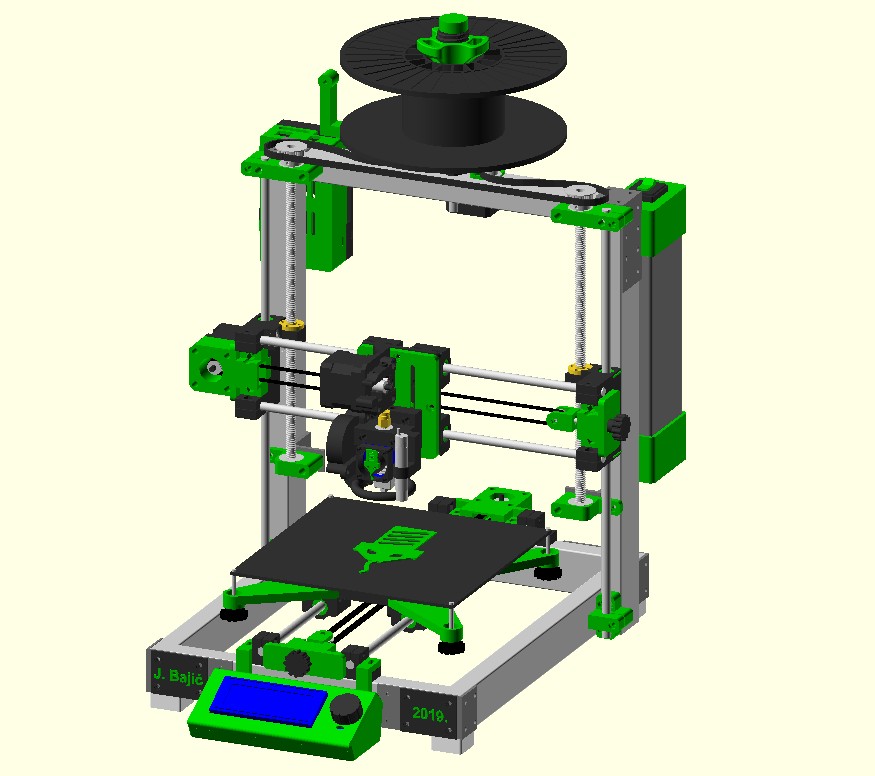 GREEN MAMBA V1.3 DIY 3D Printer