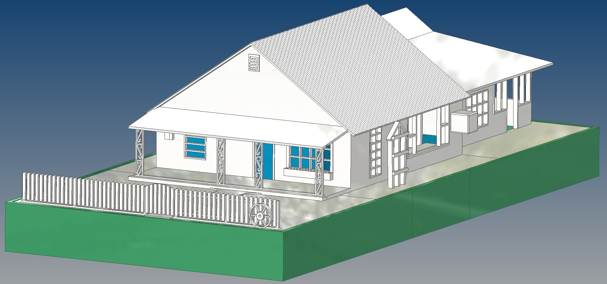 Bourgeous Farm House