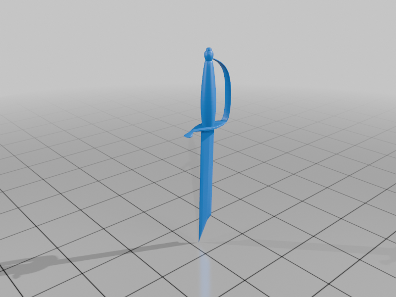 Jack Sparrows broken sword
