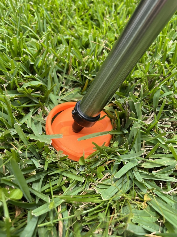 Tripod Foot - Spiked for Soft Ground with Removal Handle