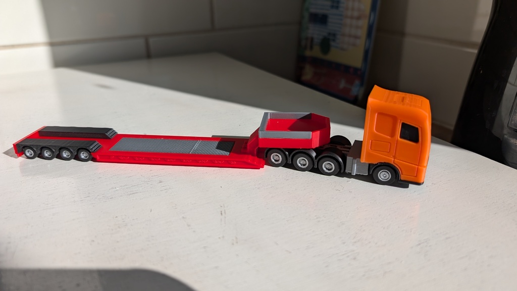 ho/1:87 scale european heavy haul trailer