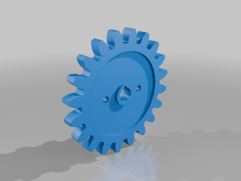 20 teeth gear and 12 teeth gear