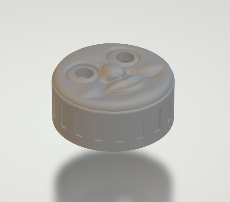 Thomas the tank engine bottle cap 3D model
