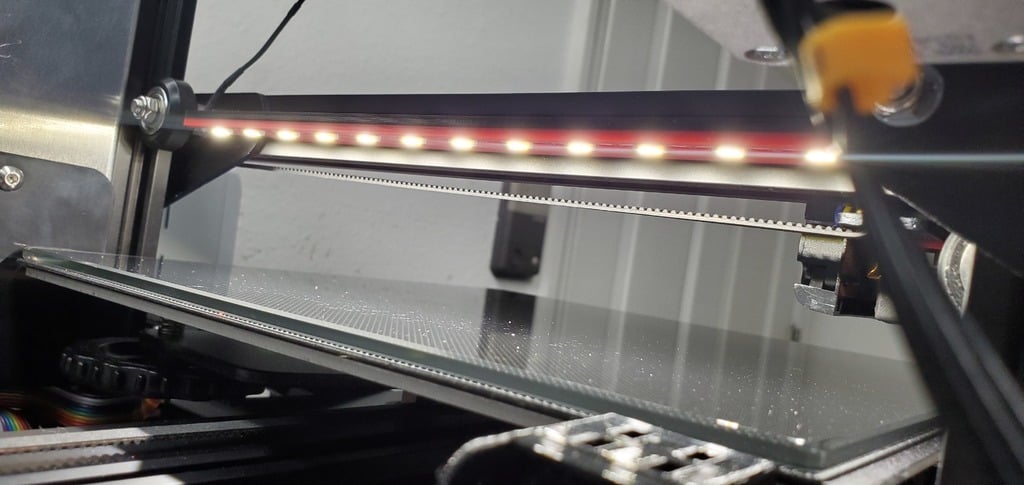 Ender 3 Extruder X-Rail Back LED (10mm) Light