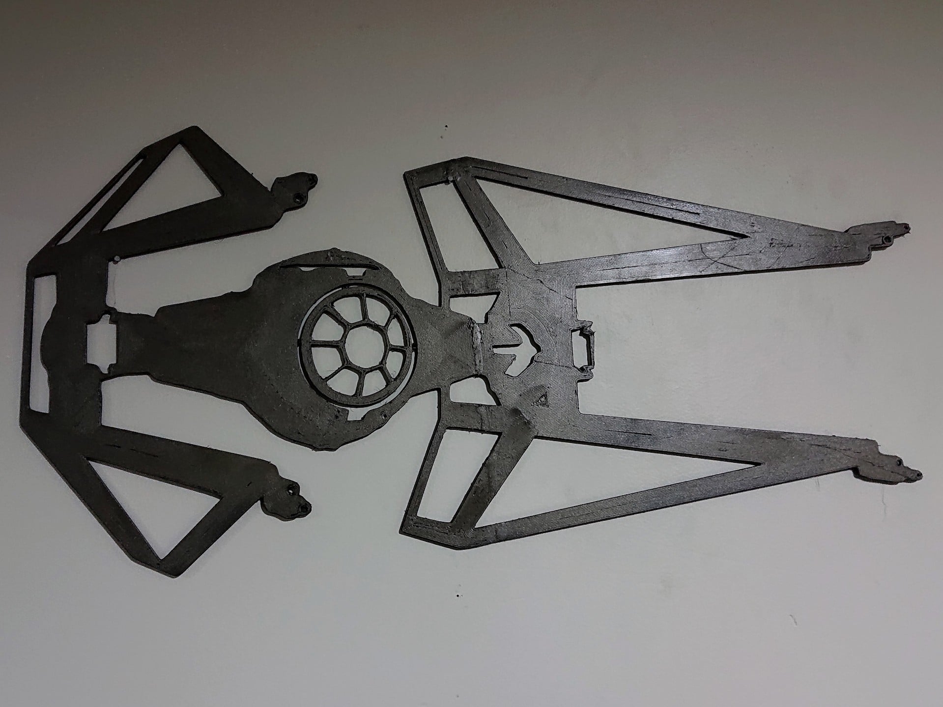 TIE Interceptor 2D Wall Art