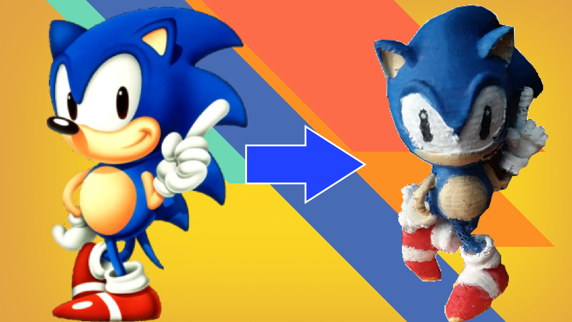 Classic Sonic (Amiibo Version)