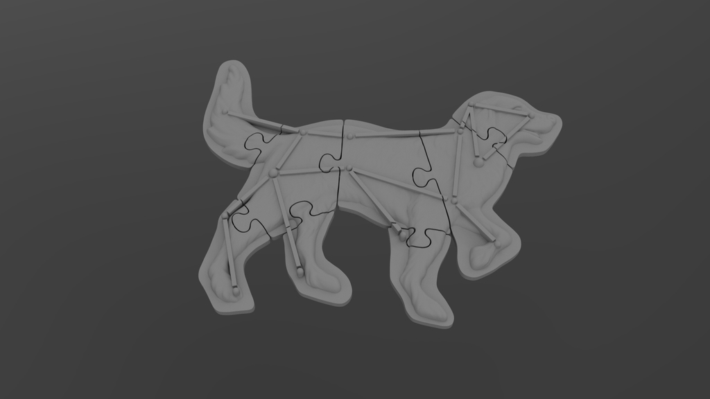 Big Dog constellation puzzle