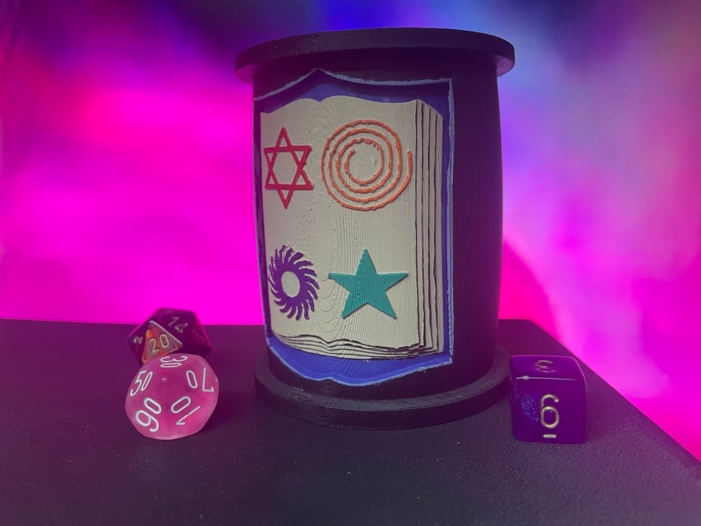 DnD Wizard Dice Cup