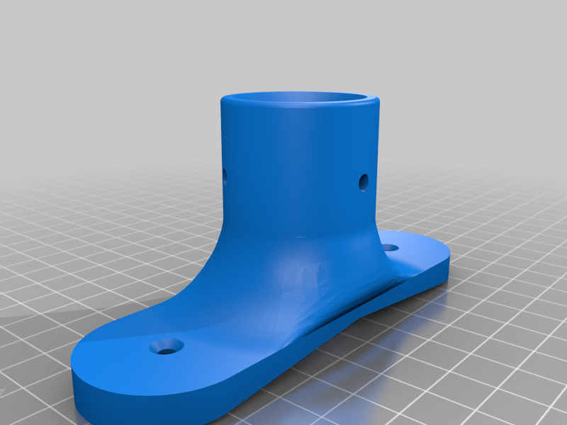 Parametric broom stick bracket