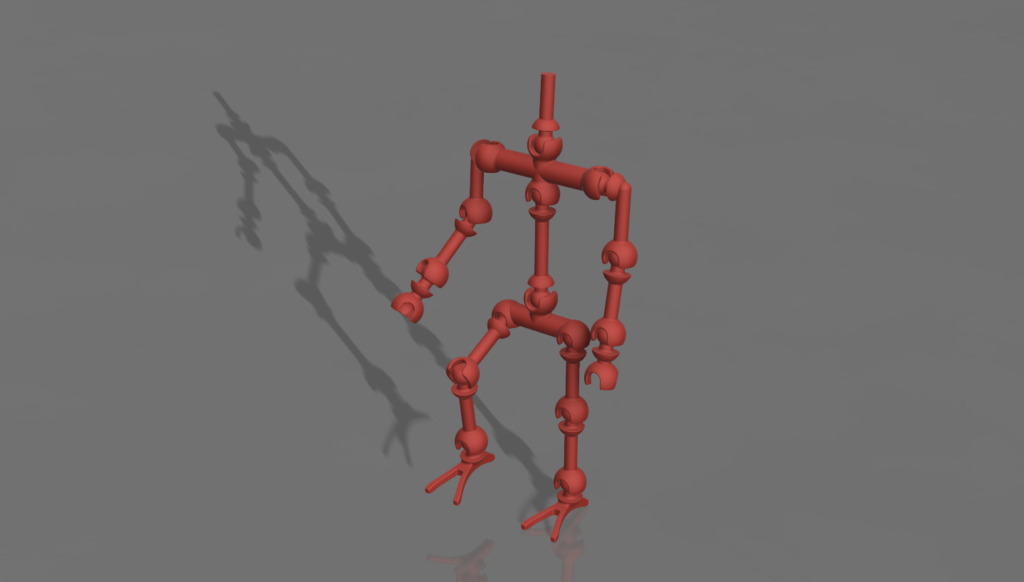 Posable Robot Frame