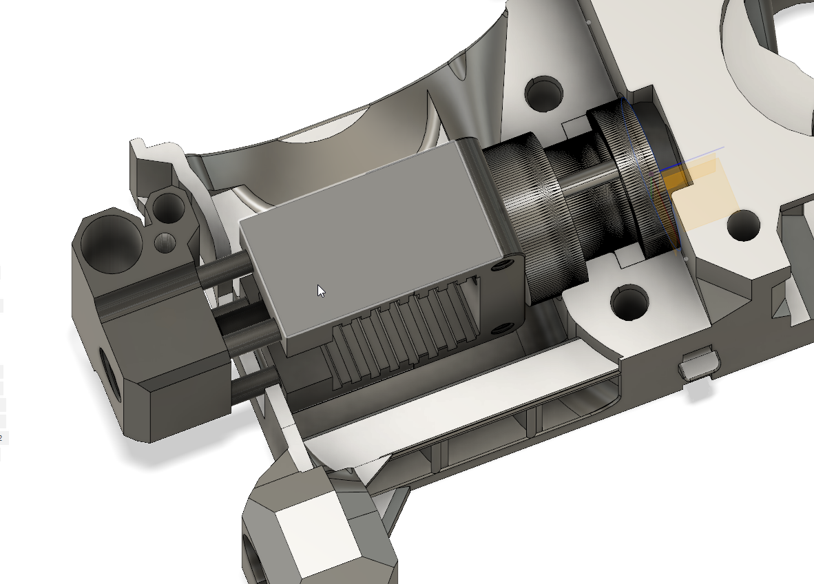 Prusa MK3s Bear X-Axis Mosquito Hotend Extruder (PINDA + BLTouch)