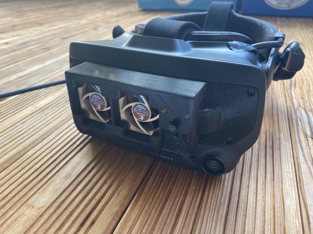 Valve Index Cooling - PWM controlled Fan Mod - Goodbye heat