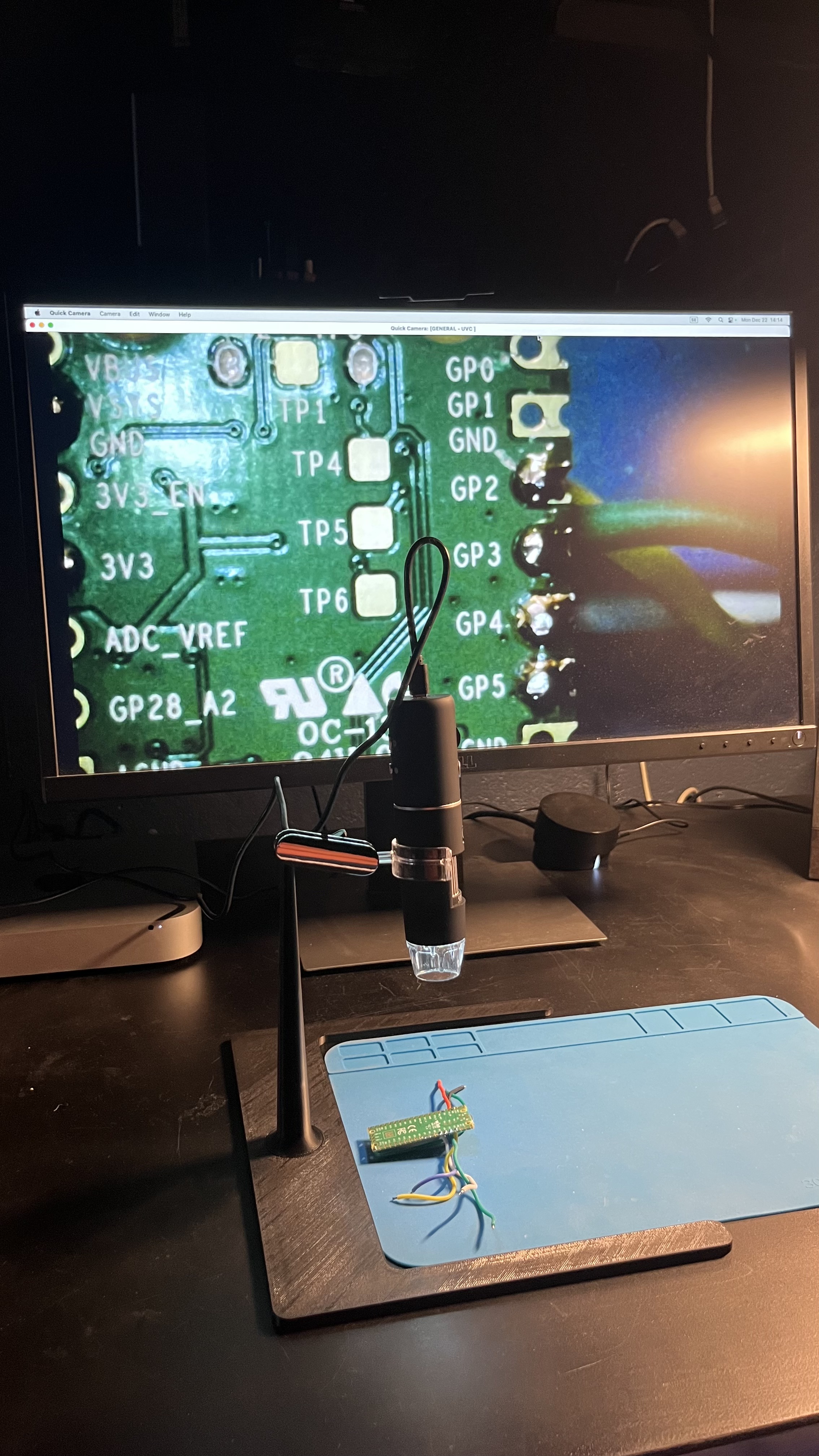USB Microscope Camera Holder