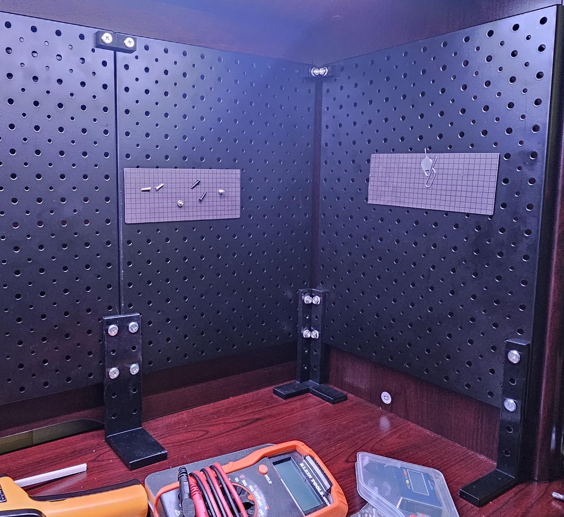 Pegboard Desk Stand