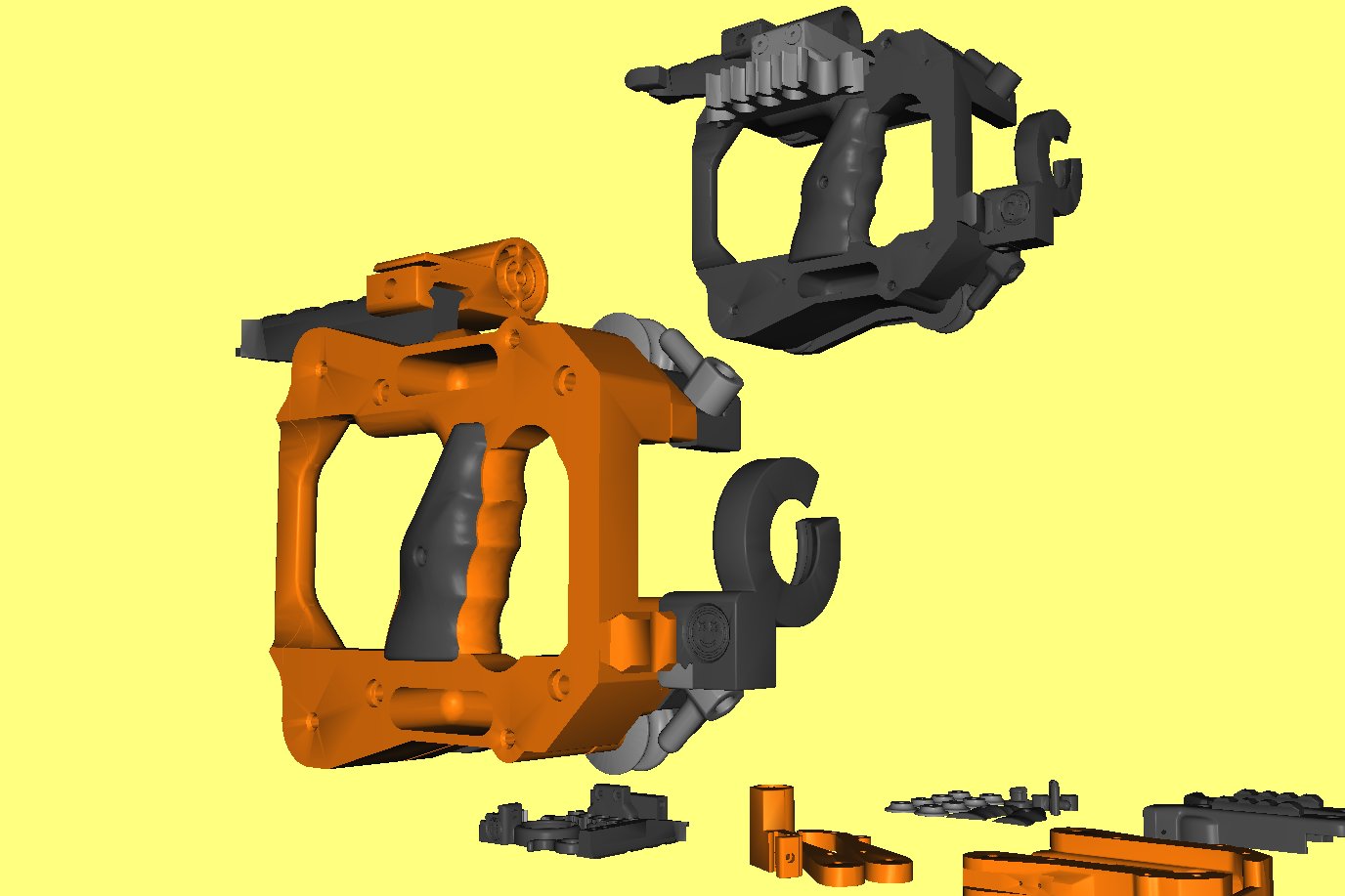 Survival X-Bow Version 2.0 PRO (left handed print layout and exploded view version)