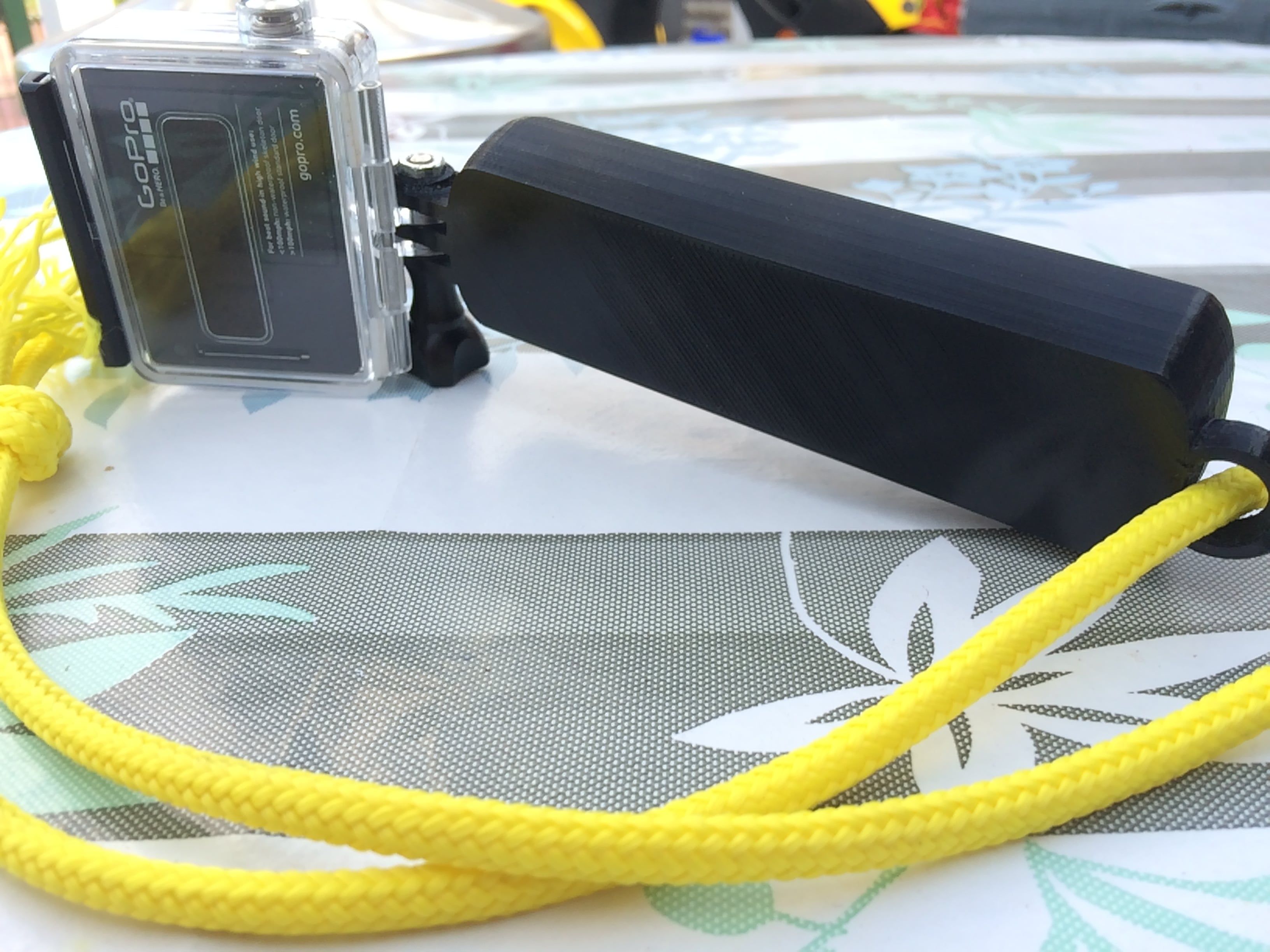 GoPro Floaty / GoPro Pole - absolutely watertight by printing with PETG - NO Support needed!!!