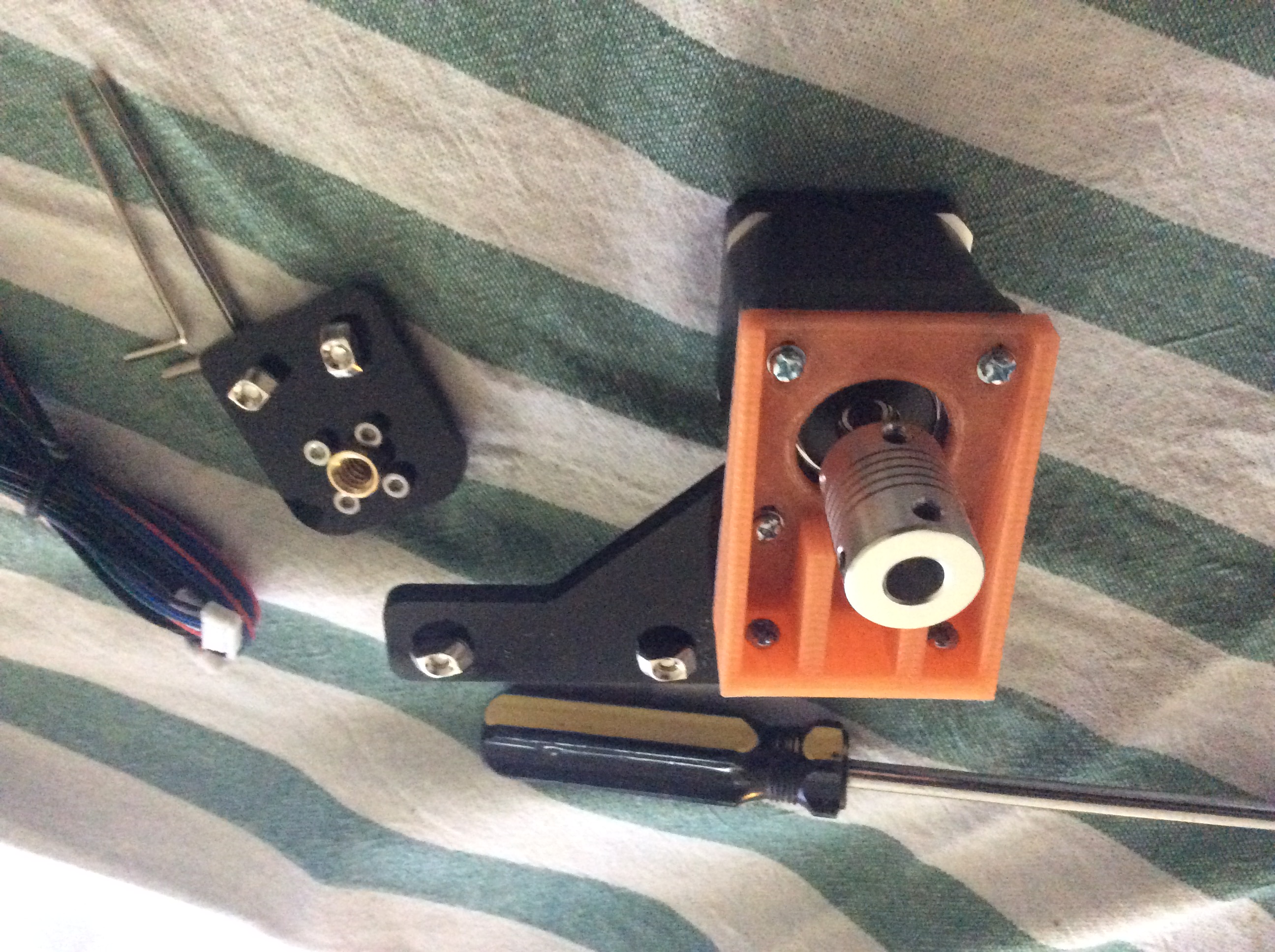 Tevo tarantula Z Stepper mount reinforcement.