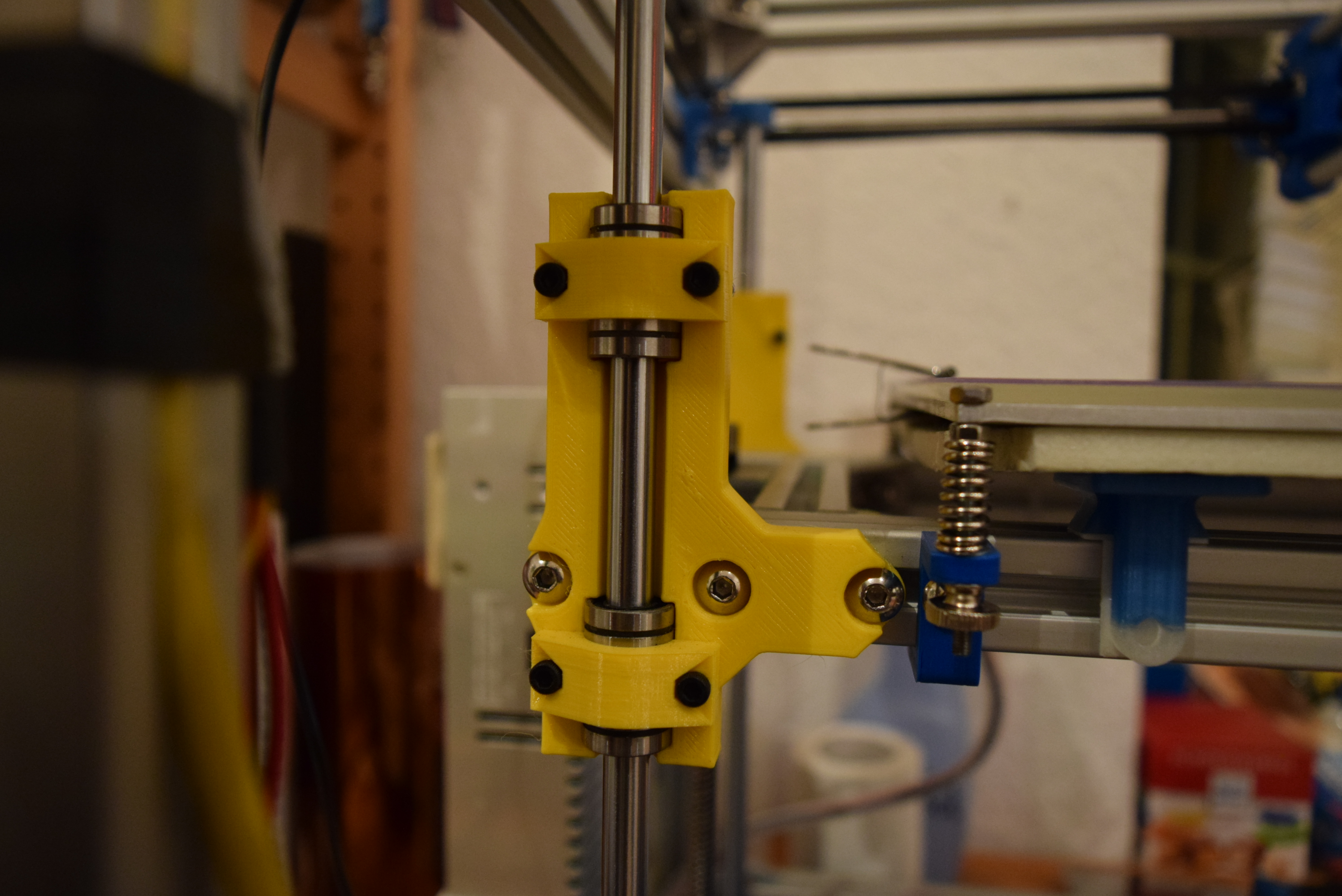 Hypercube extended Bed support