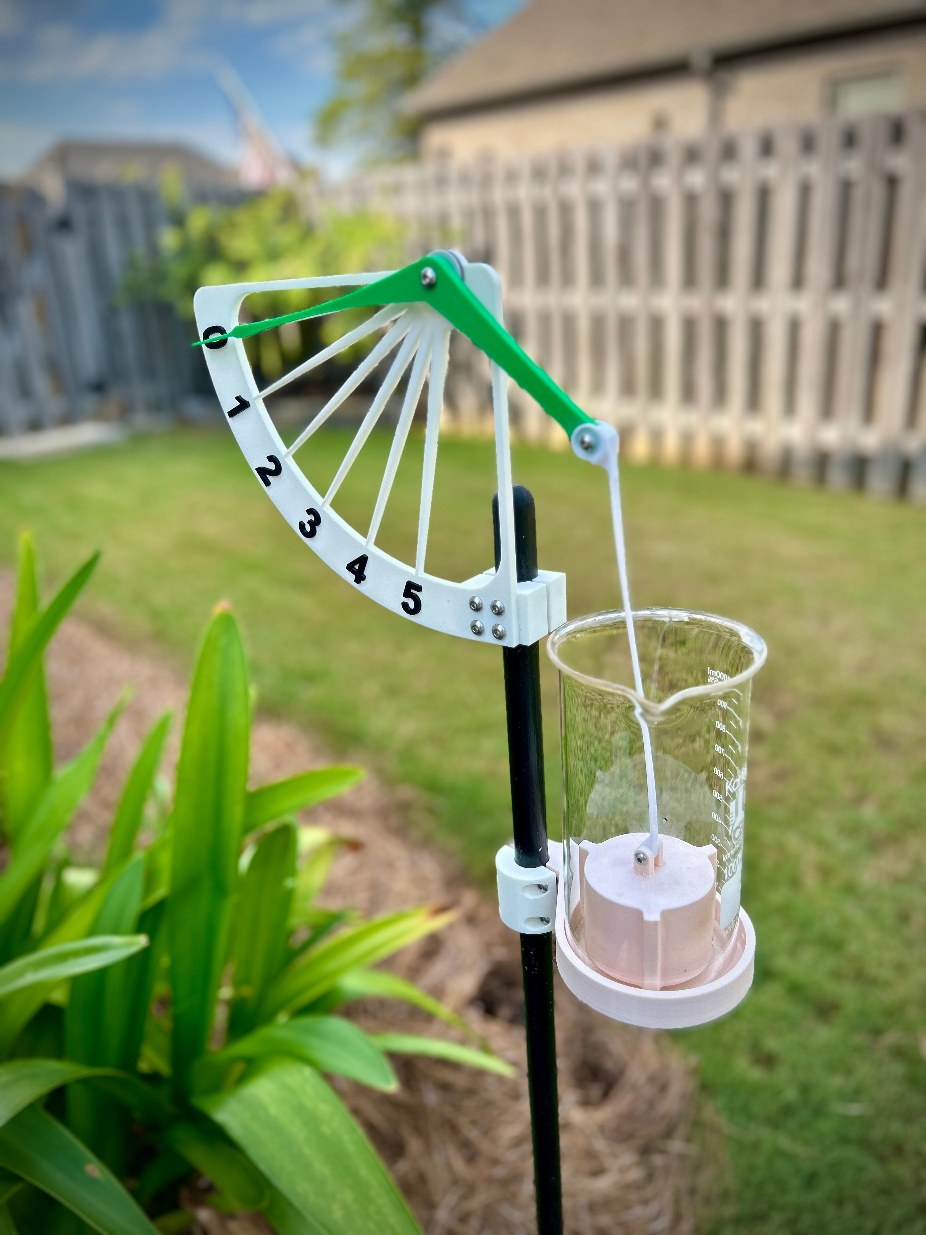 Jeffersonian Rain Gauge