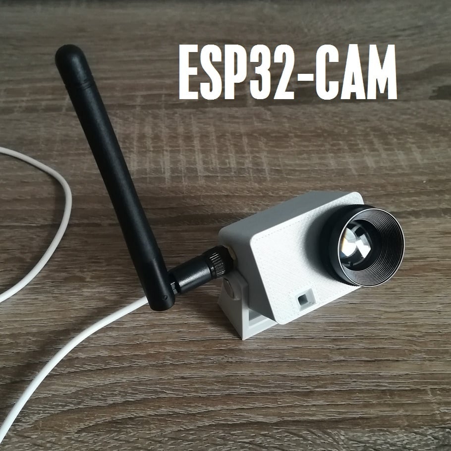 ESP32-Cam housing with M17 thread for lenses