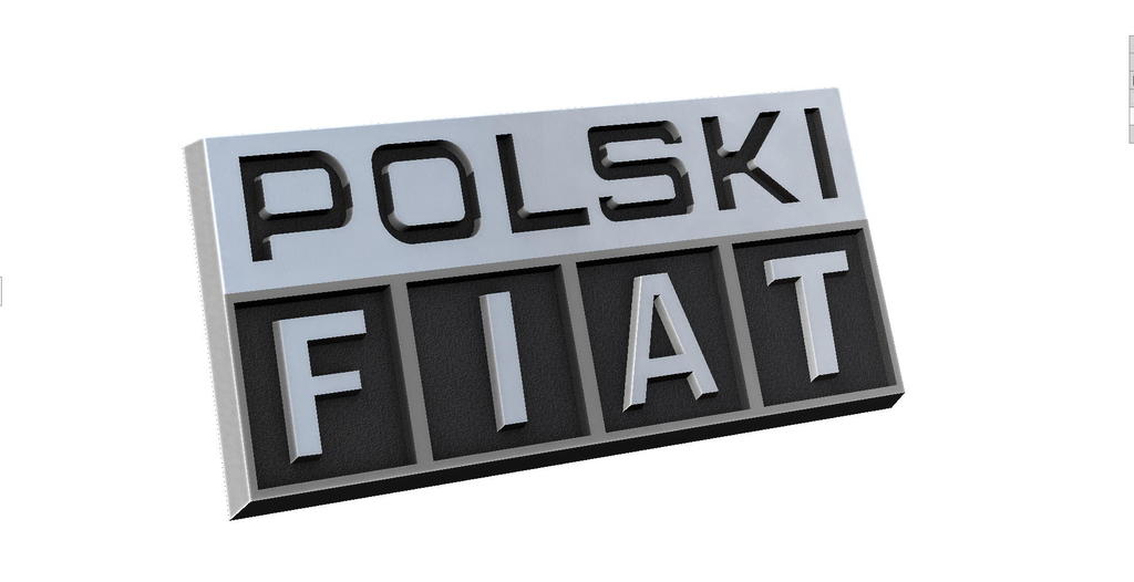 Polski Fiat Badge