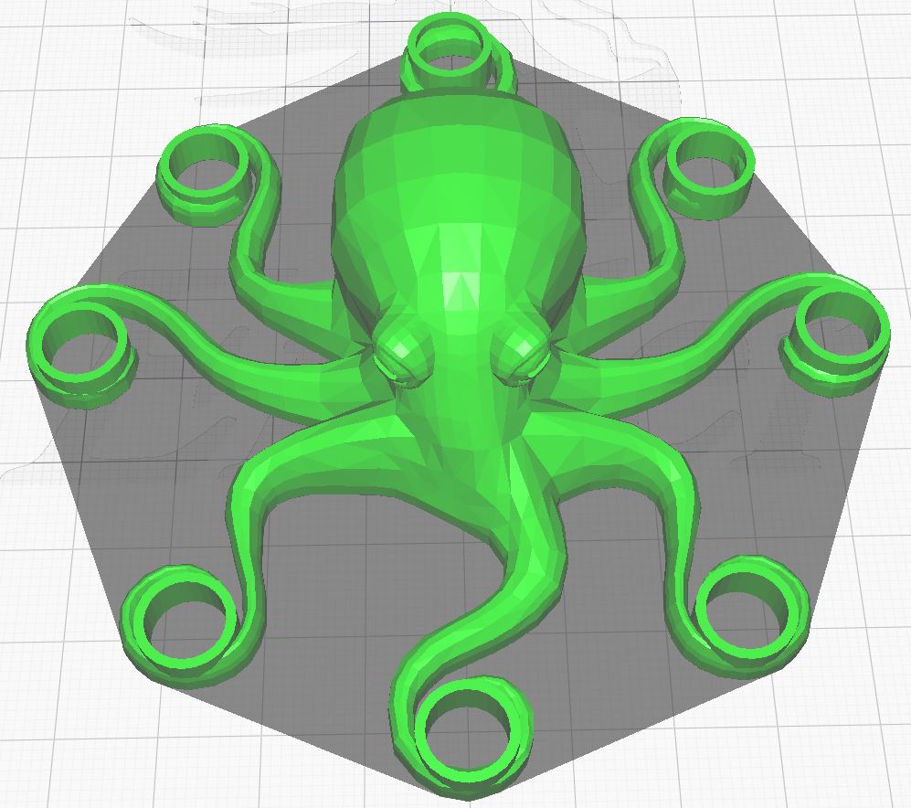 Octopus Marble Stand