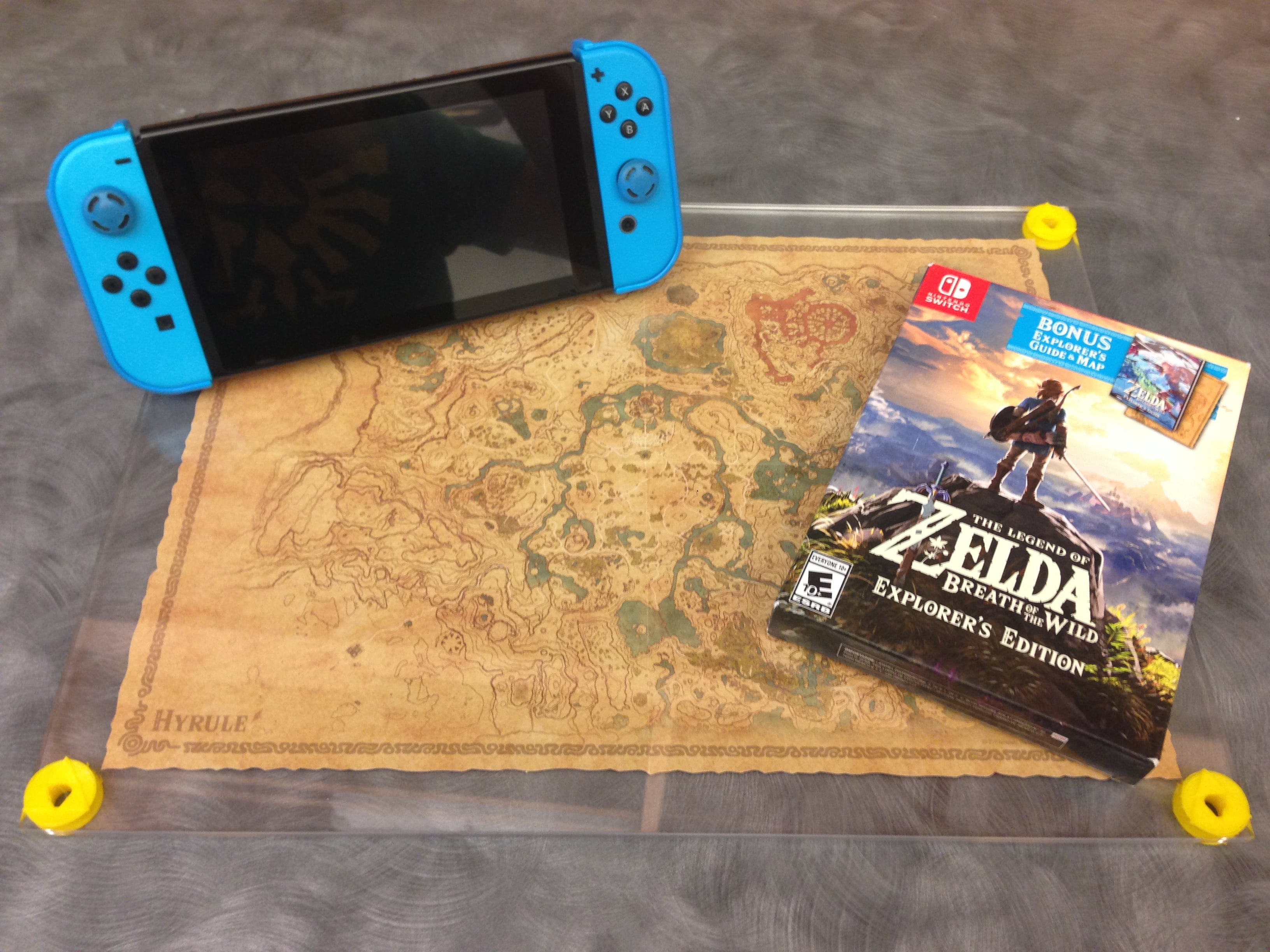 BOTW Hyrule Map Case Double-sided