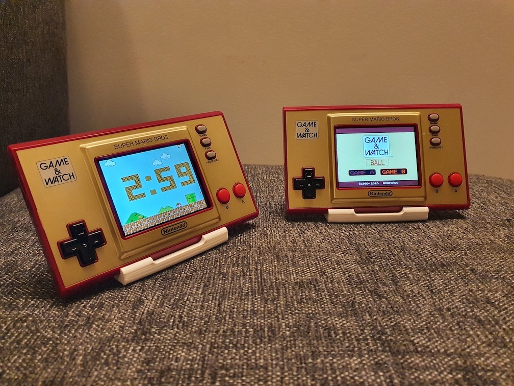Nintendo Game & Watch diplay stand