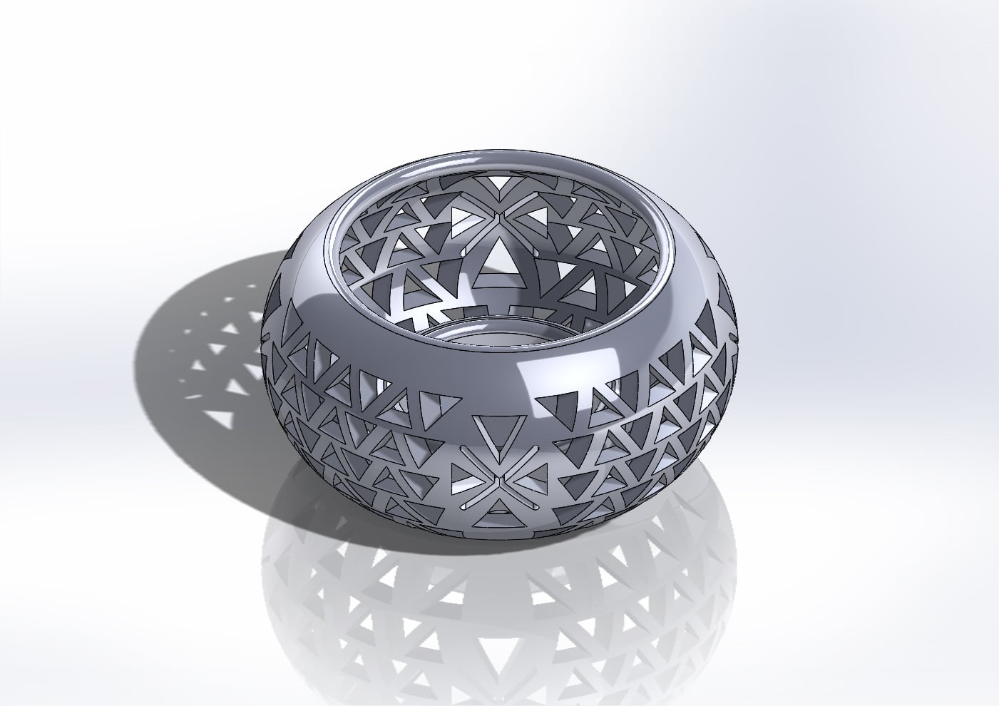 Tea light candle holder