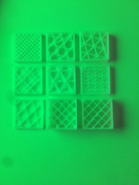 Infill type test