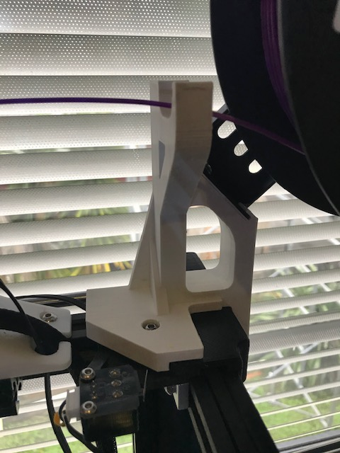 Ender 5 Top Mount Spool Holder