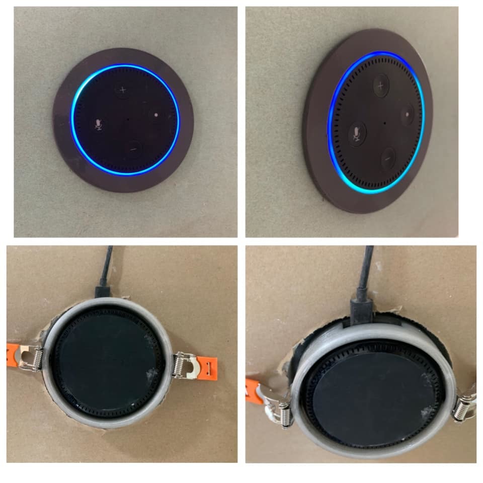 Alexa Dot mount Halter