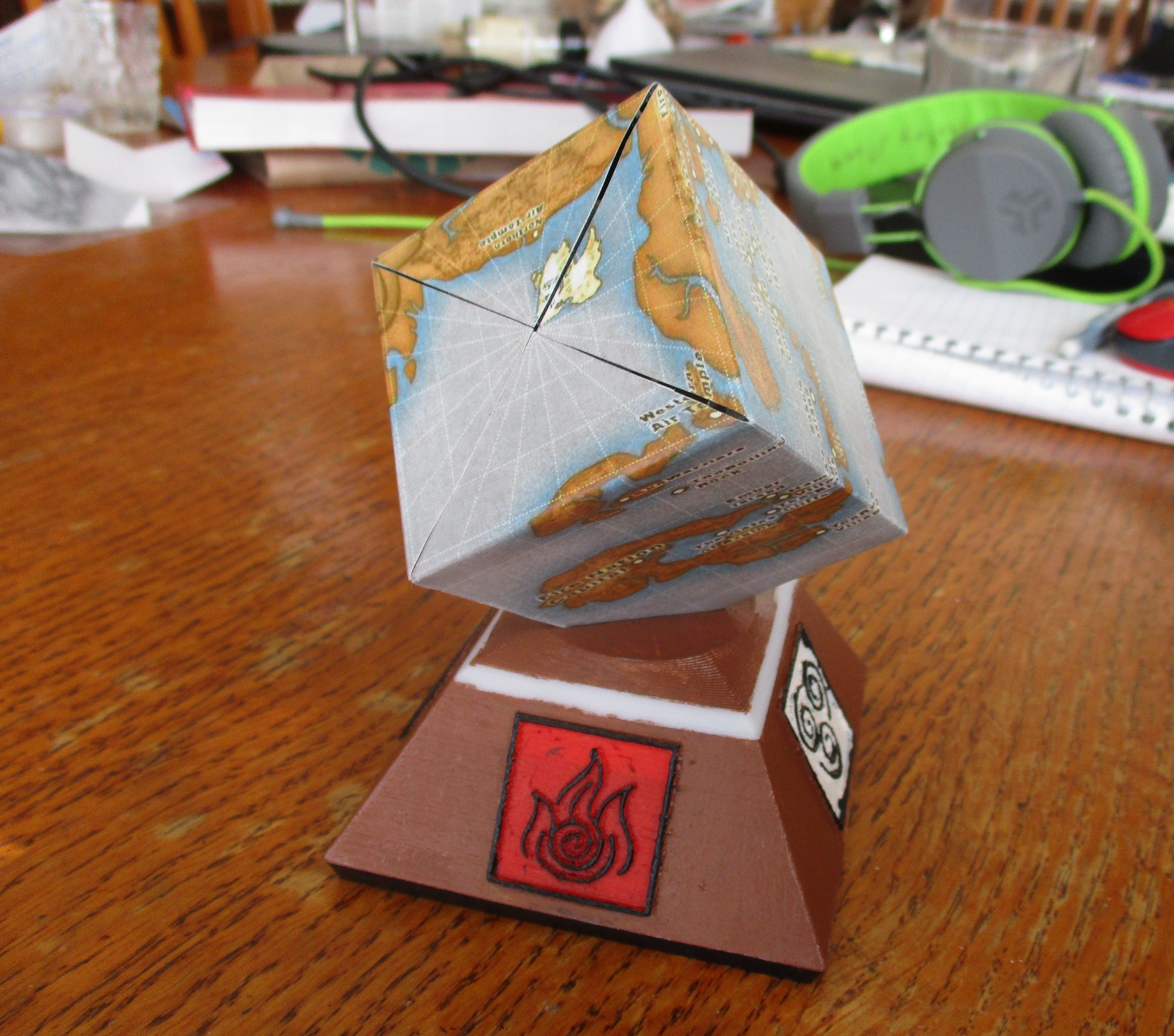 Avatar The Last Airbender Cube Map