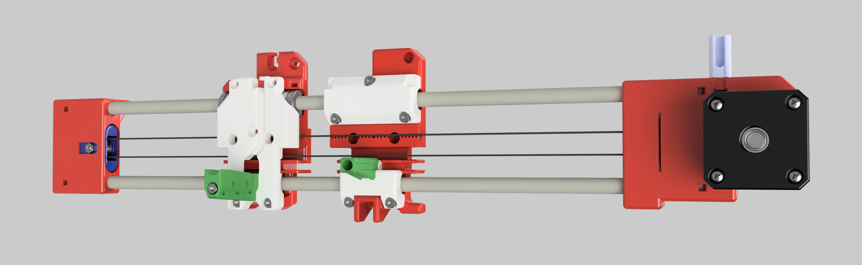 X-Axis Parts for Zaribo and Prusa MK3