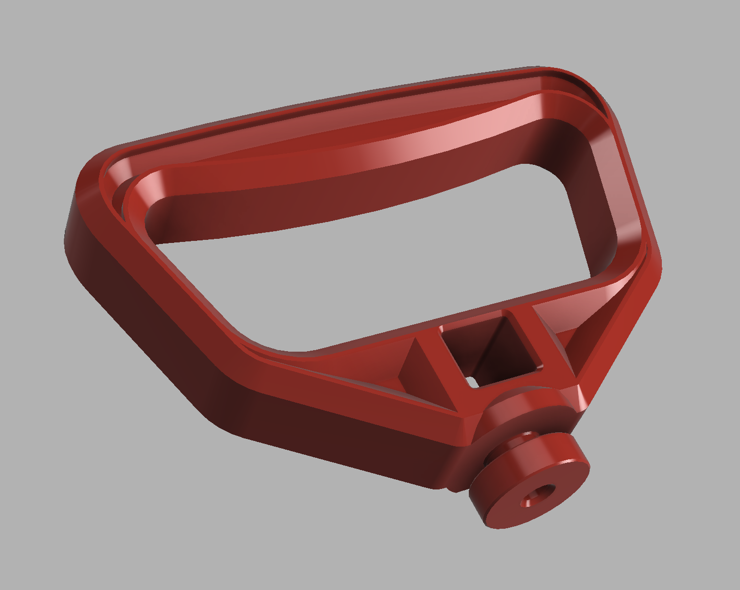 Snowmobile starter handle (Buran) .