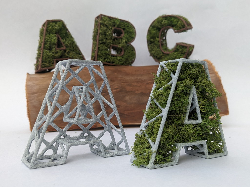 Moss Letters for names