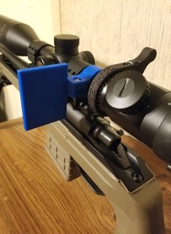 drop chart holder for 26mm scope